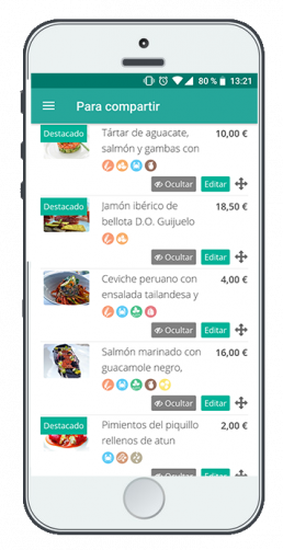 EntreCartas, la Carta Digital para restaurantes en App Móvil